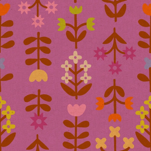 Baumwolle Patchwork - Ruby Star Society - Favorite Flowers - Meadow Wildflower  - Canvas Leinen